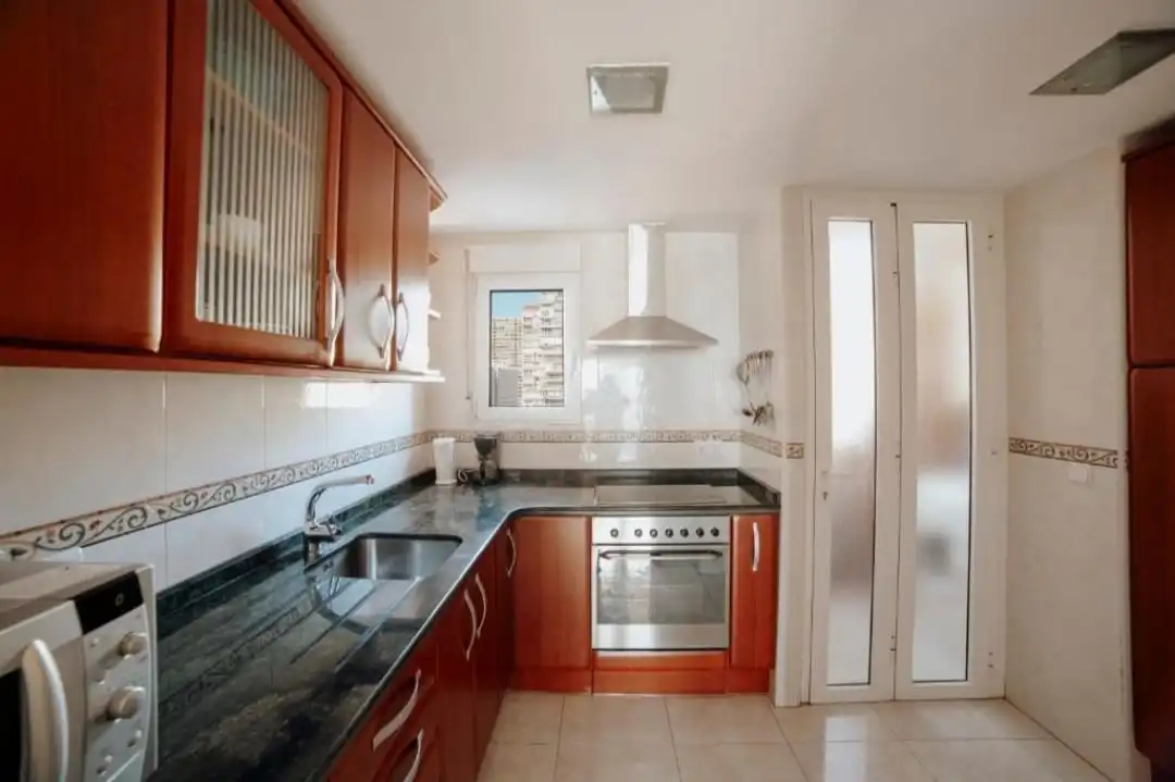 Kitchen of Flat for rent in Benidorm  with Furnished