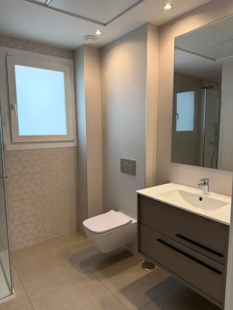 Bathroom of Houses for rent in Finestrat  with Air Conditioner, Heating and Private garden