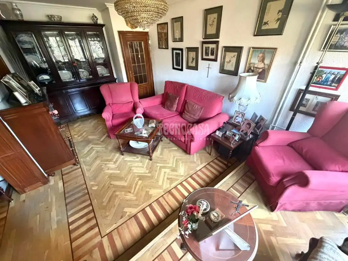 Sala de estar de Piso en venta en Madrid