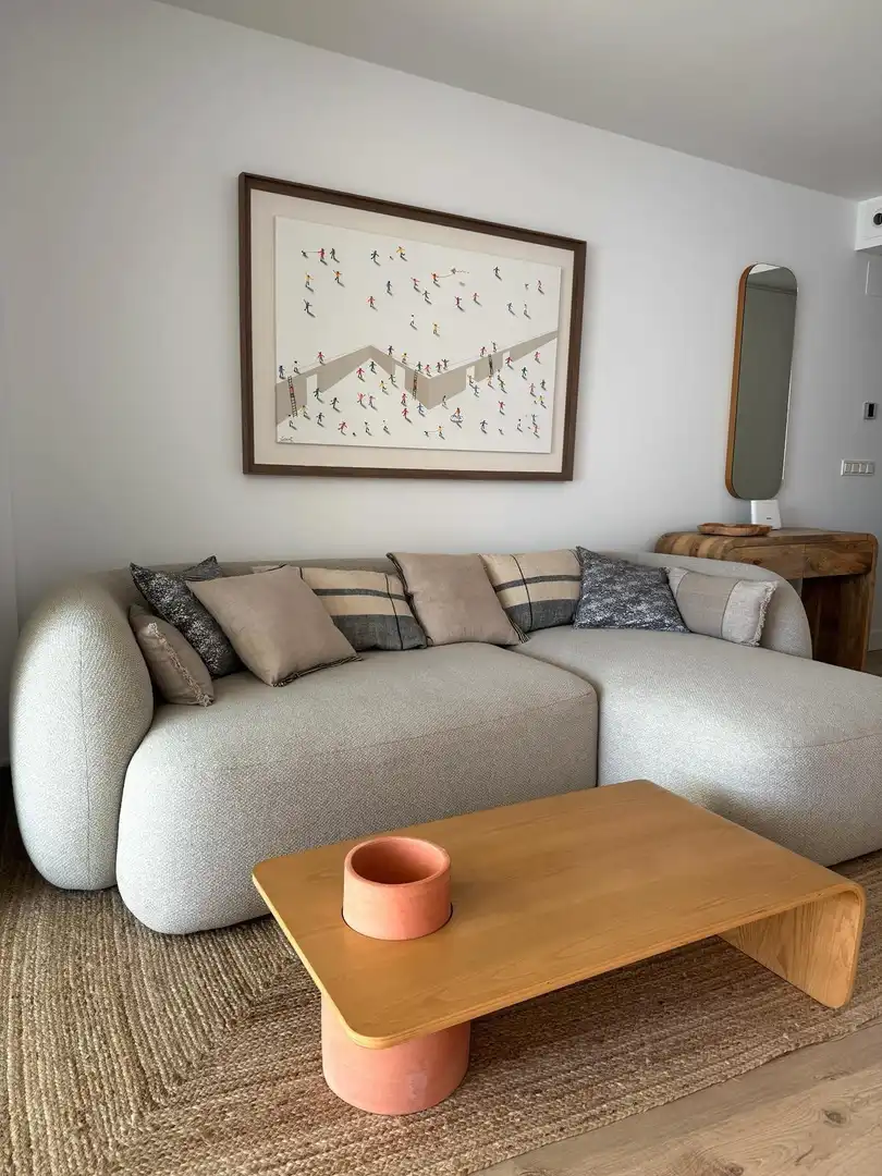 Living room of Flat for rent in Motril  with Air Conditioner, Private garden and Terrace