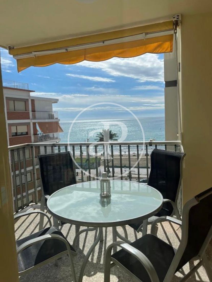 Terrace of Flat to rent in Benicasim / Benicàssim  with Heating, Terrace and Furnished