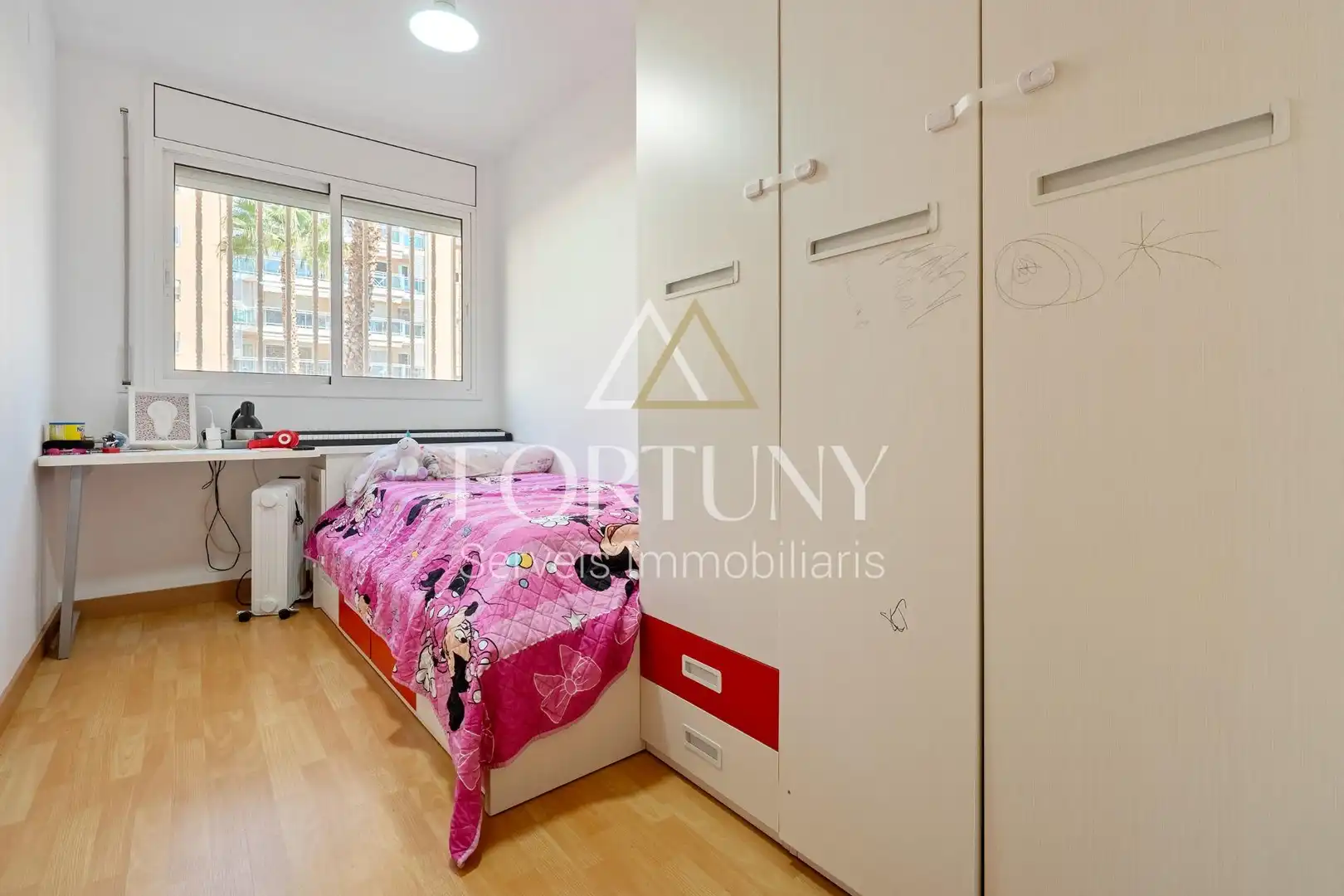 Schlafzimmer von Wohnung zum Verkauf in Reus mit Privatgarten, Parkett und Terrasse