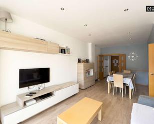 Sala d'estar de Apartament per a compartir en  Barcelona Capital amb Aire condicionat i Terrassa