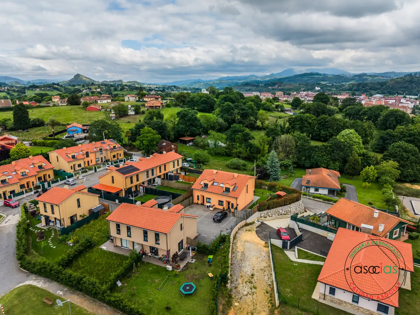 Exterior view of Detached homes for sale in Siero  with Heating, Private garden and Storage room
