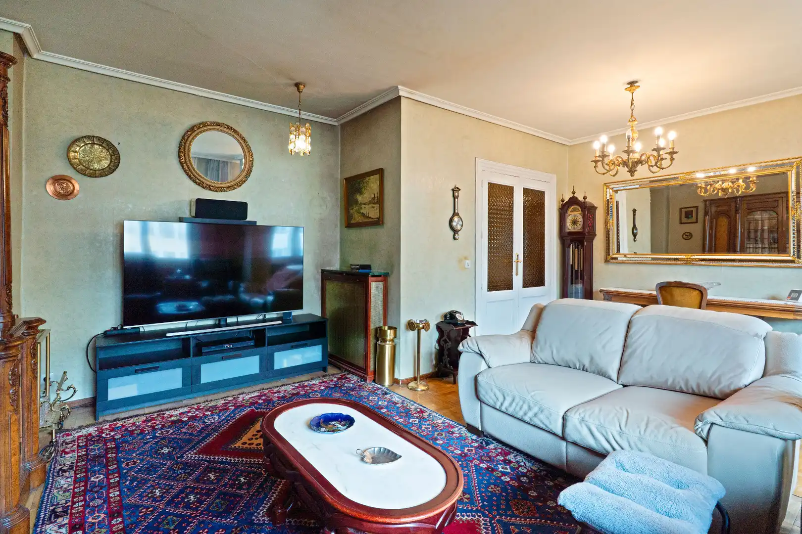 Wohnzimmer von Wohnung zum Verkauf in Madrid mit Heizung, Parkett und Abstellraum