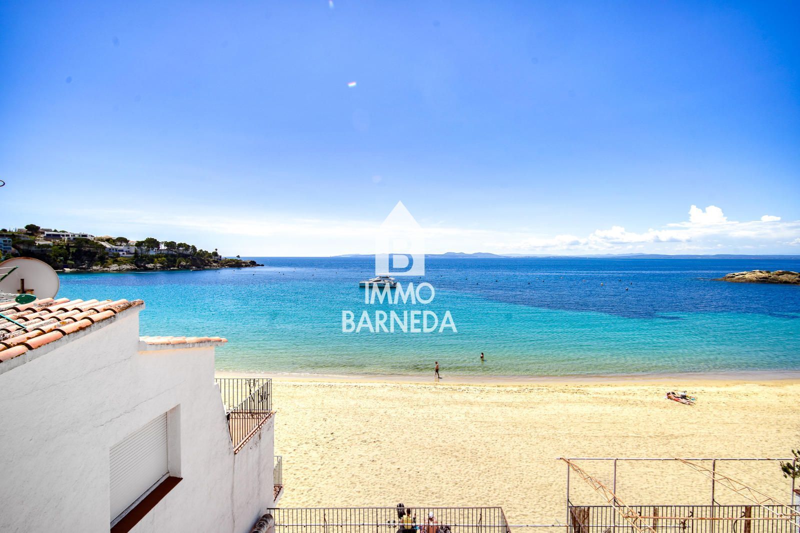 Exterior view of Flat for sale in Roses  with Air Conditioner, Heating and Terrace