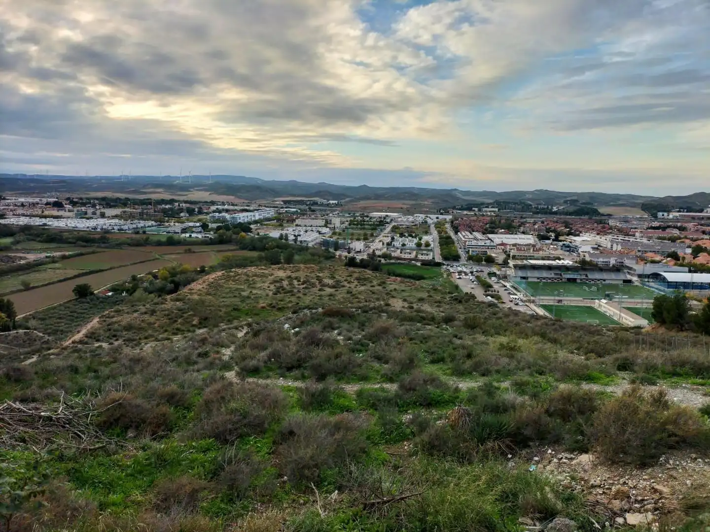Vista exterior de Residencial en venta en Cuarte de Huerva