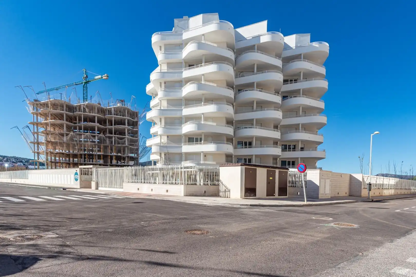 Vista exterior de Ático en venta en Peñíscola / Peníscola con Calefacción, Jardín privado y Terraza