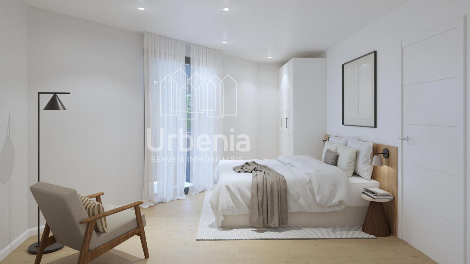 Bedroom of Flat for sale in La Roca del Vallès  with Heating