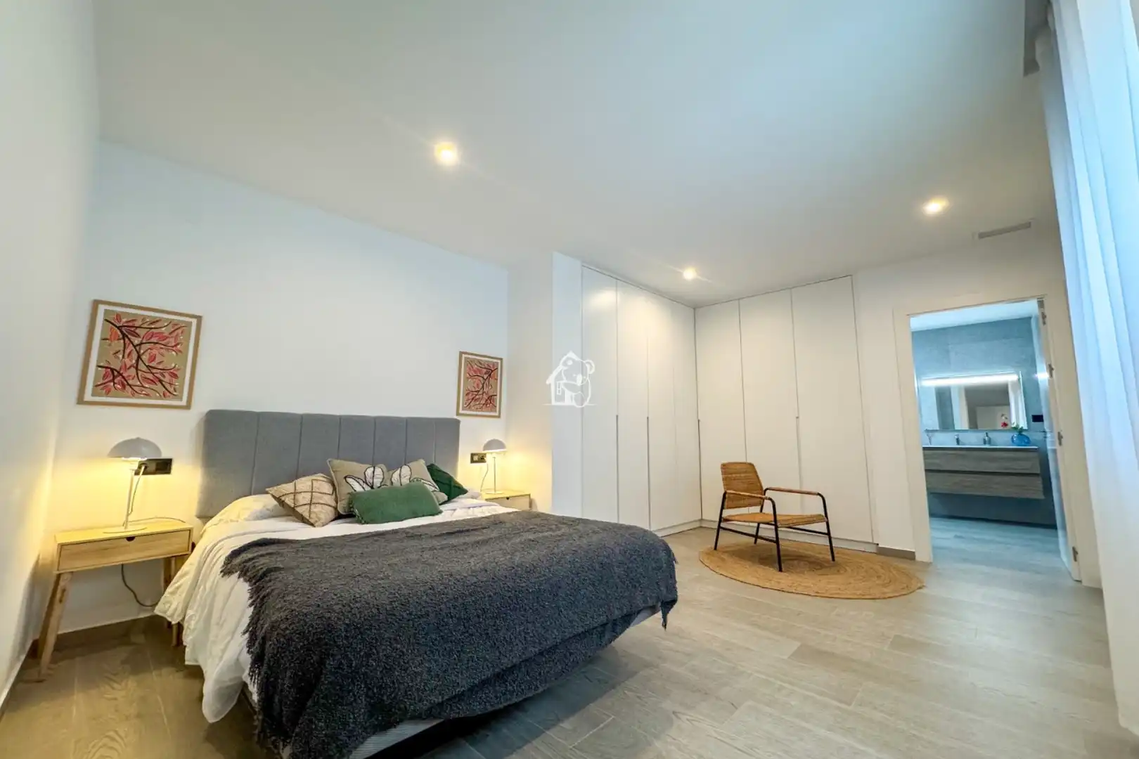 Bedroom of Flat for rent in Torrevieja  with Air Conditioner, Furnished and Oven