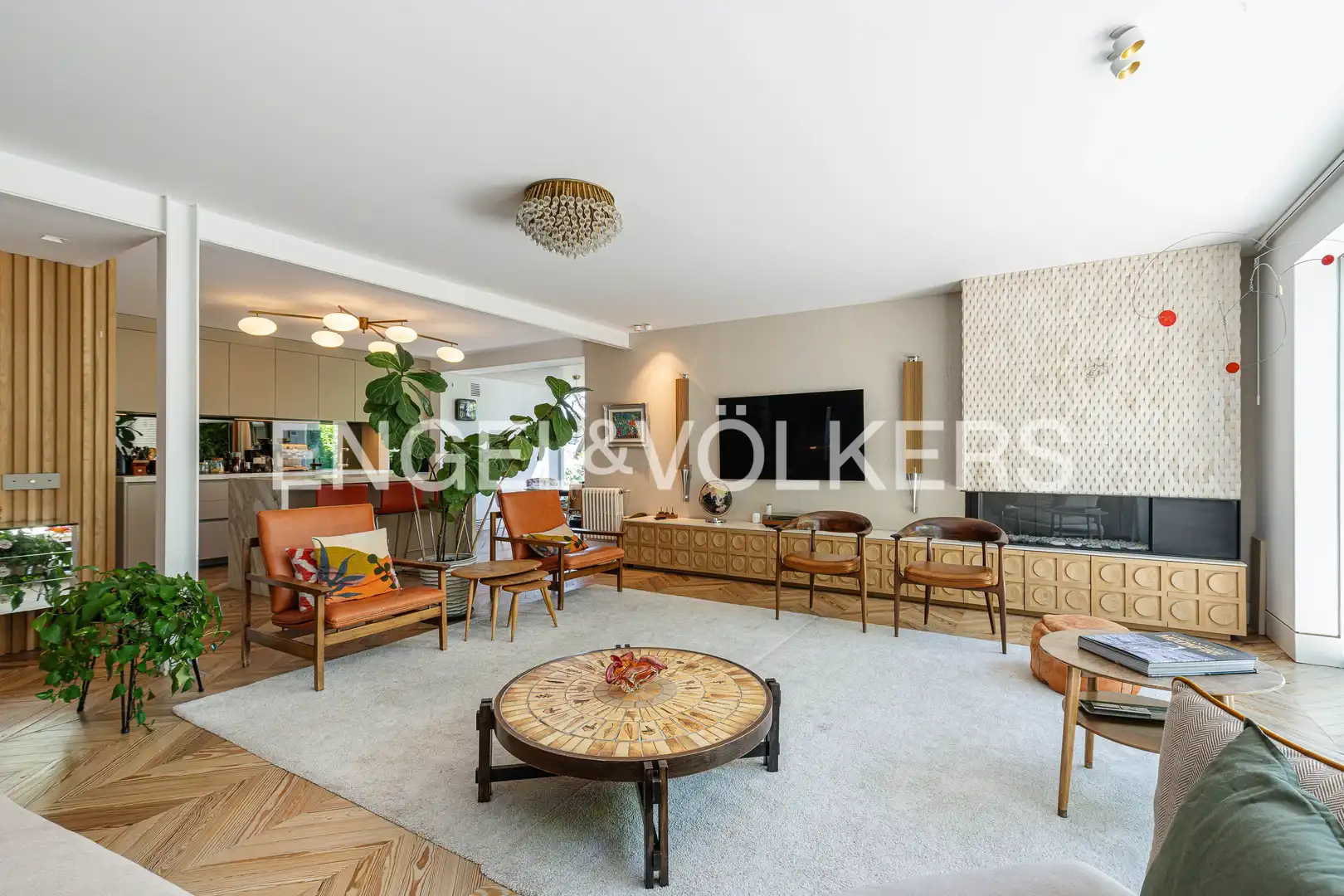 Sala de estar de Casa o chalet en venta en Madrid con Aire acondicionado, Calefacción y Jardín privado