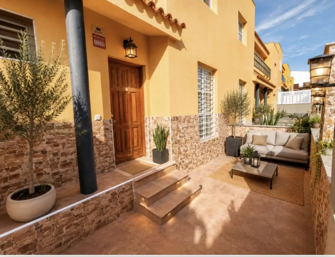 Terraza de Apartamento para compartir en Santa Lucía de Tirajana con Aire acondicionado, Terraza y Amueblado