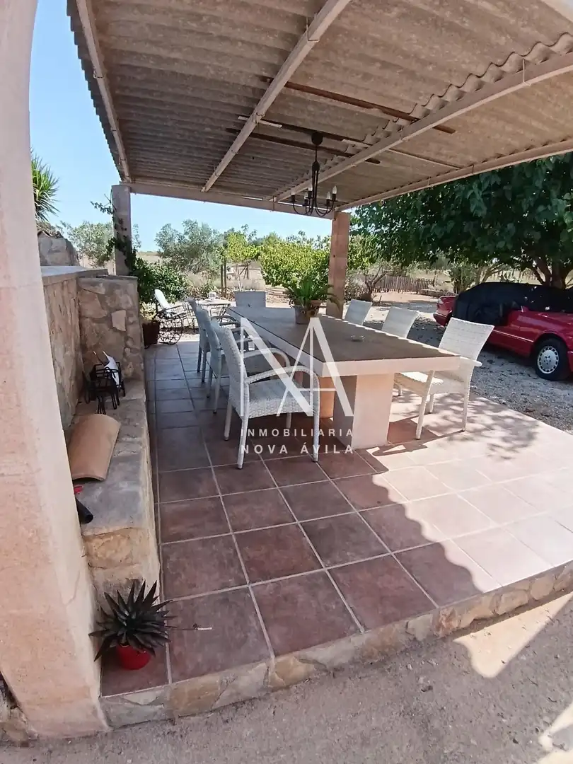 Terrassa de Finca rústica en venda en Sencelles amb Calefacció, Jardí privat i Piscina