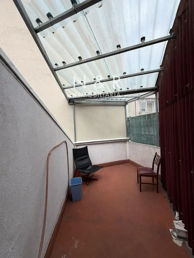 Terraza de Ático de alquiler en Santiago de Compostela  con Amueblado