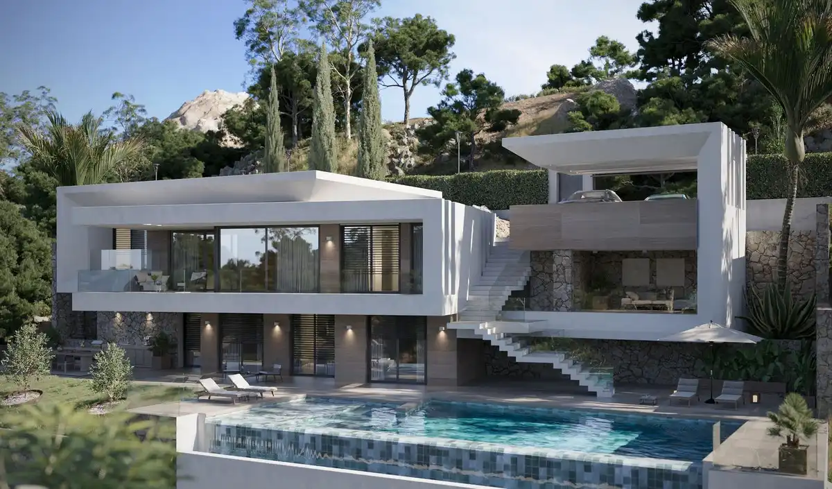 Xalet amb piscina en venda a Montemayor - Marbella Club