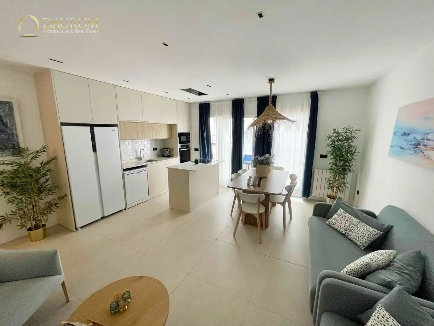Cocina de Casa adosada en venta en Aldaia con Aire acondicionado, Calefacción y Terraza