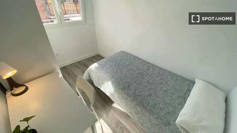 Habitación de Piso de alquiler en Madrid con Aire acondicionado, Calefacción y Amueblado