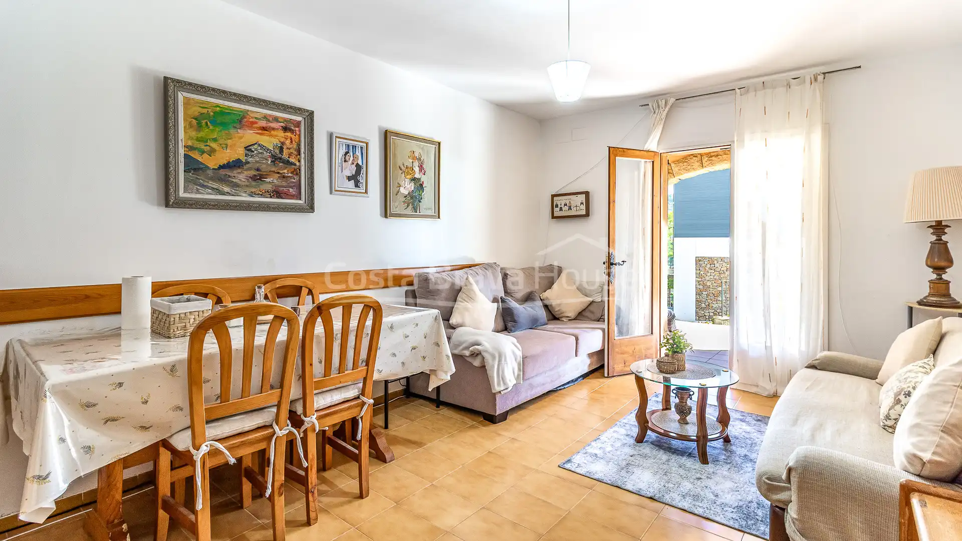Sala d'estar de Casa o xalet en venda en Palafrugell amb Calefacció, Jardí privat i Terrassa