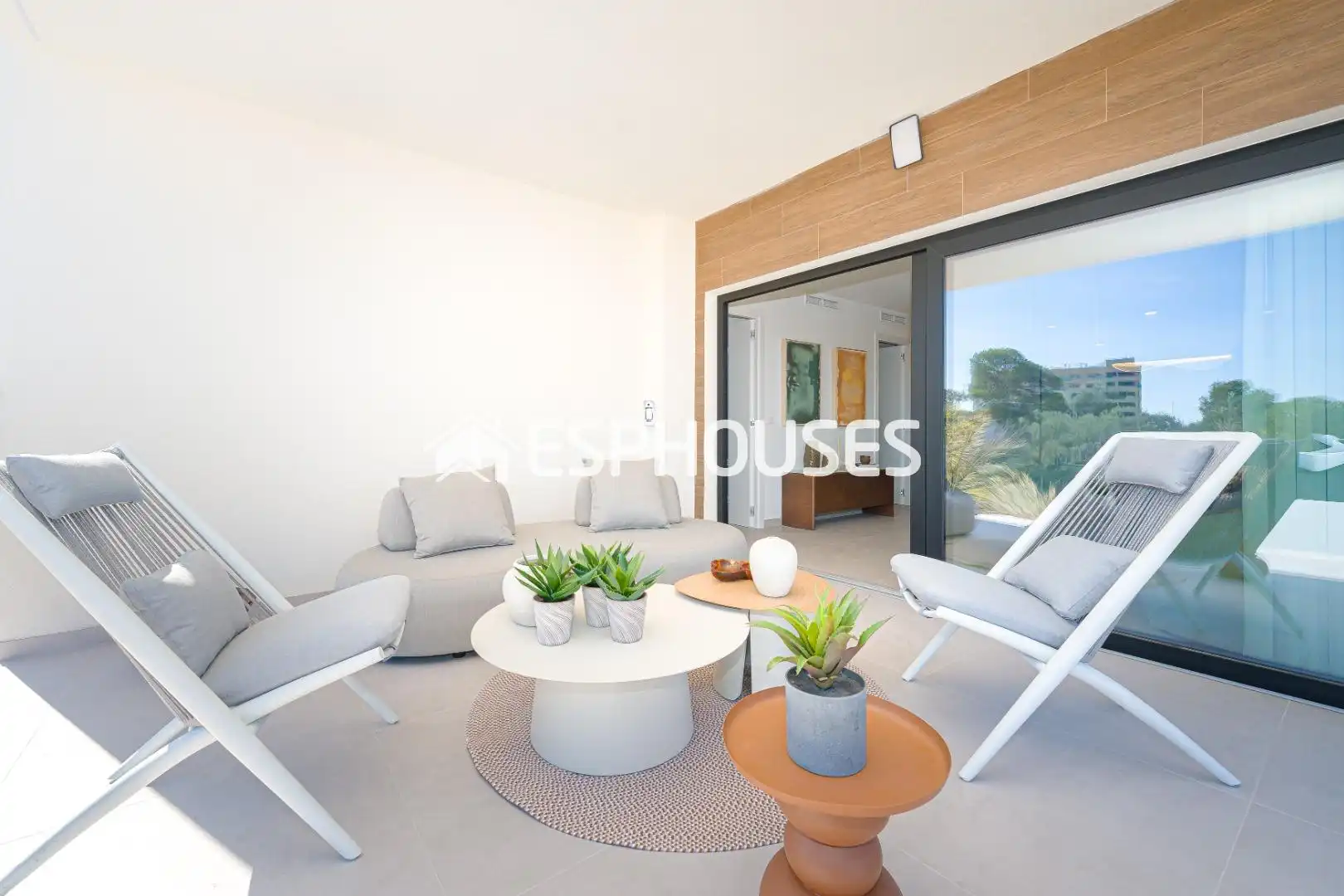 Terrassa de Planta baixa en venda en Villajoyosa / La Vila Joiosa amb Aire condicionat, Calefacció i Terrassa