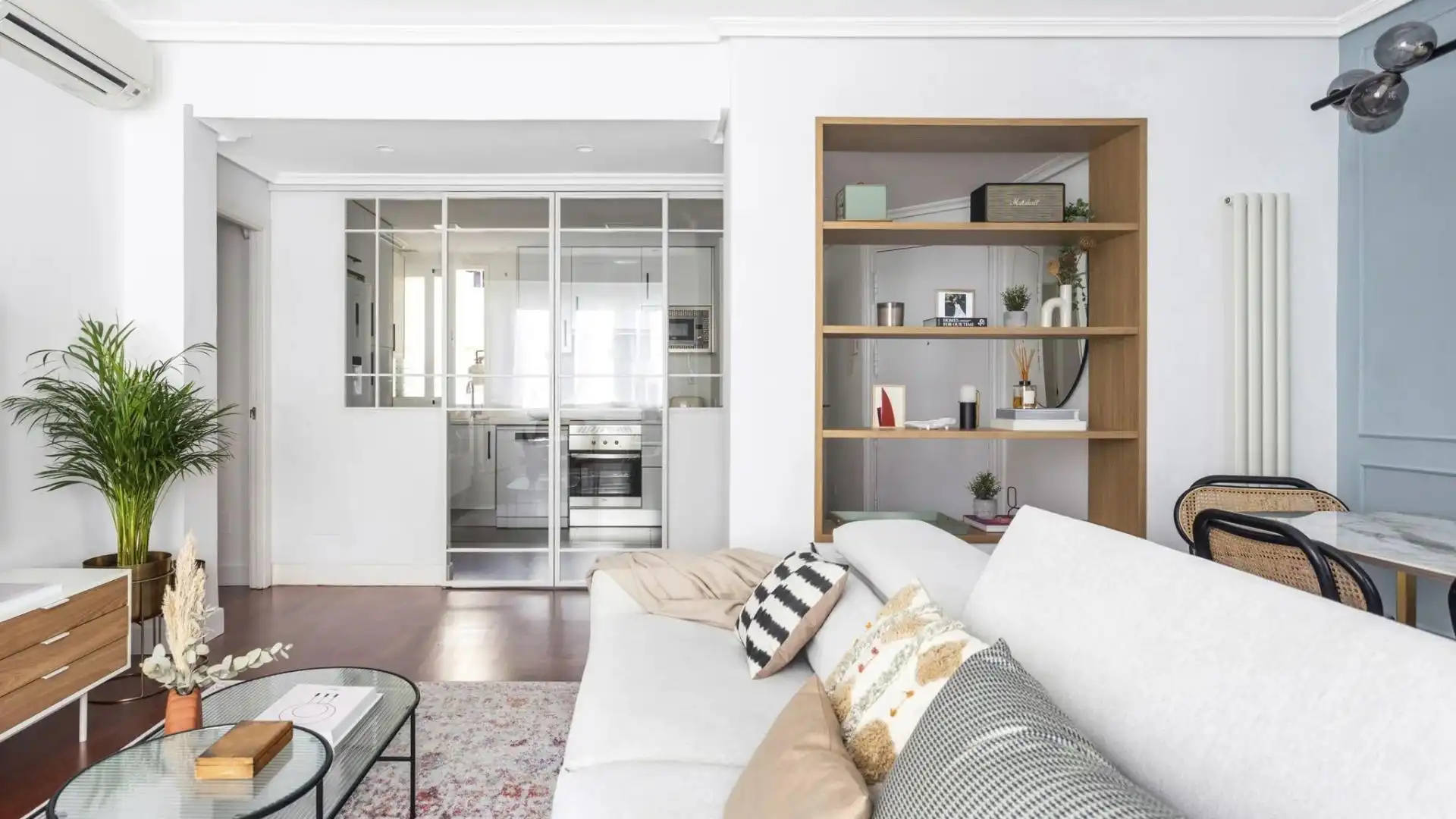 Wohnzimmer von Wohnung zum Verkauf in Madrid mit Heizung