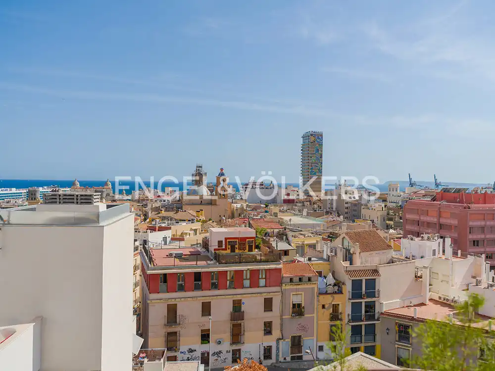 Terrassa de Casa adosada en venda en Alicante / Alacant amb Aire condicionat, Calefacció i Terrassa