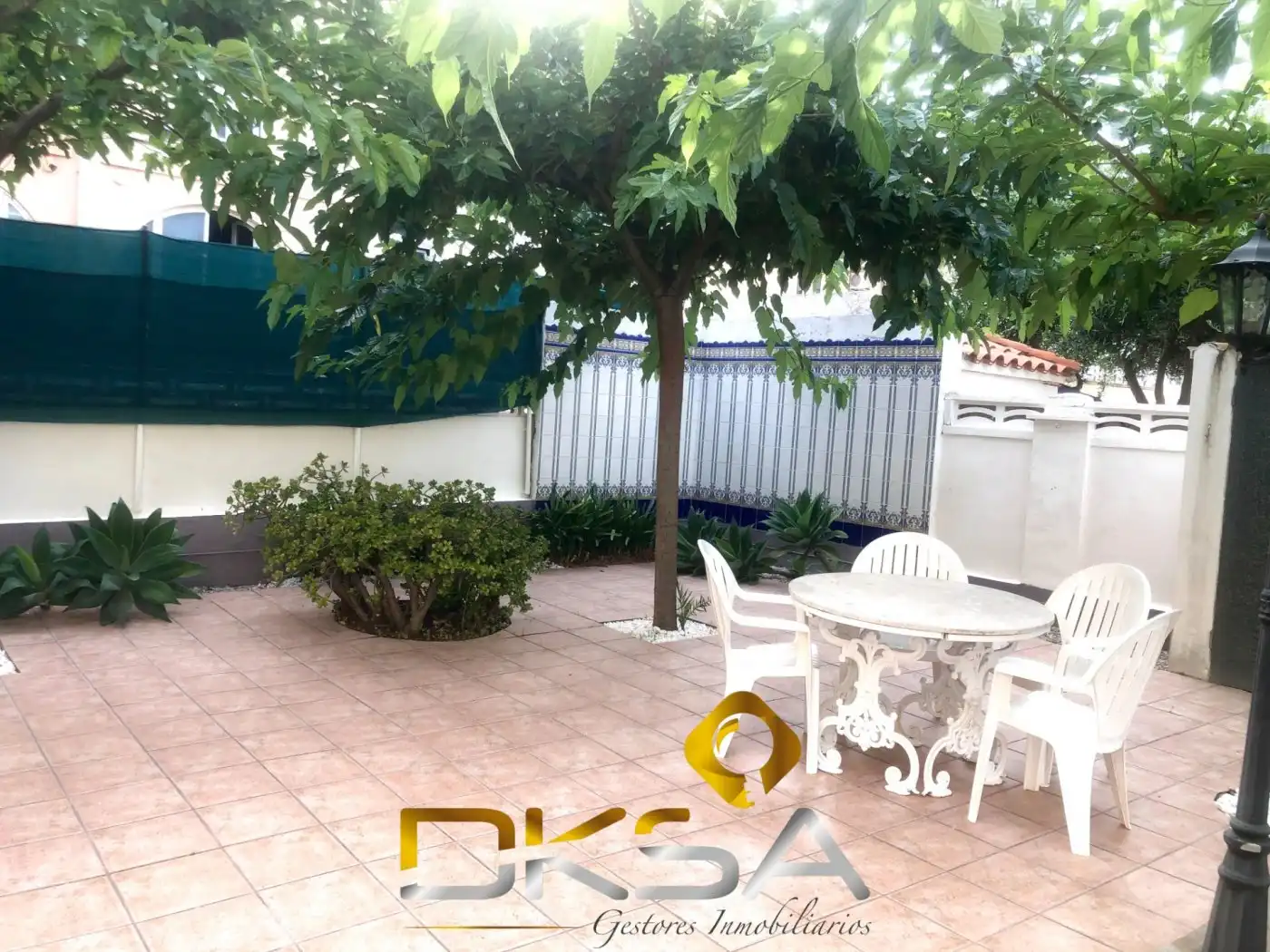 Terrassa de Casa adosada en venda en Benicasim / Benicàssim amb Calefacció, Jardí privat i Terrassa