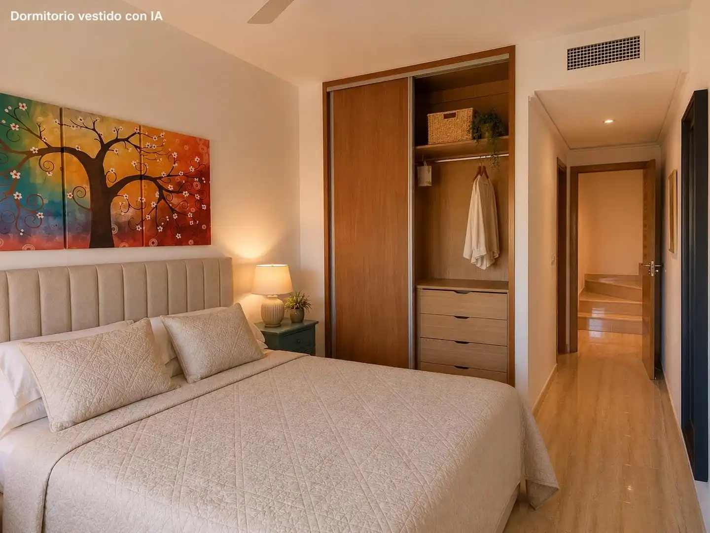 Habitación de Ático de alquiler en Murcia con Aire acondicionado, Calefacción y Terraza