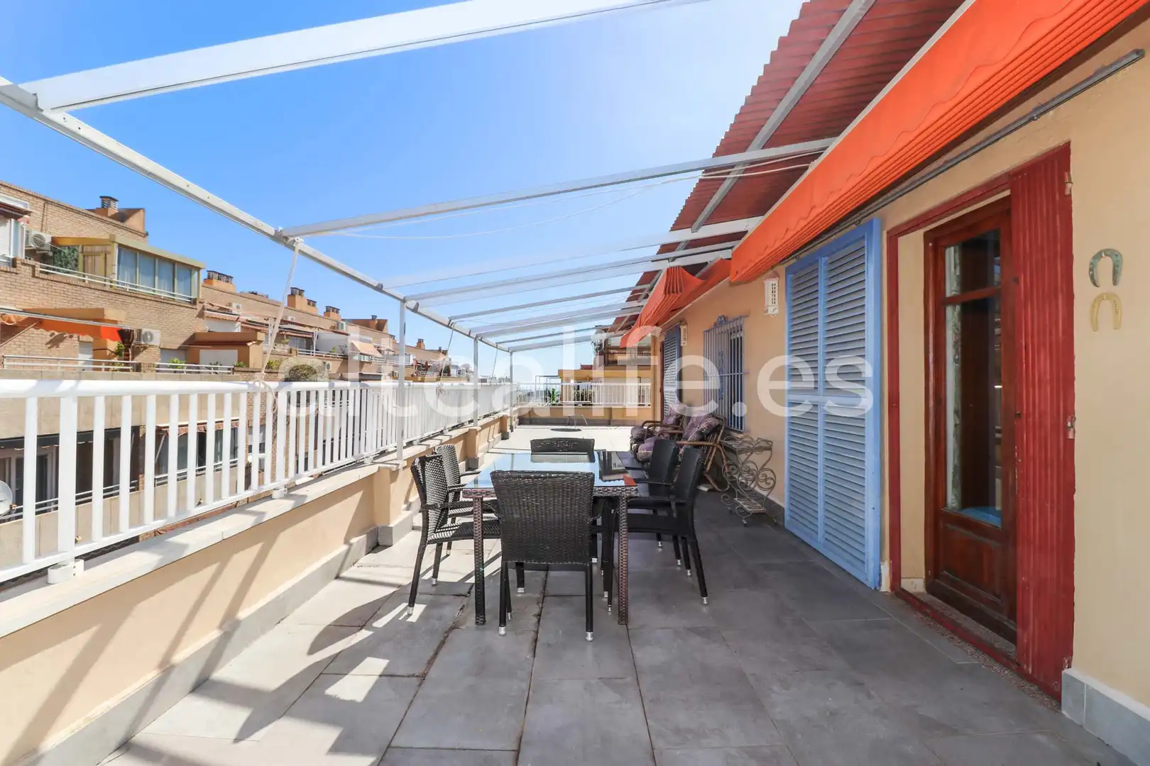 Terrasse von Dachboden zum Verkauf in Benidorm mit Klimaanlage und Terrasse