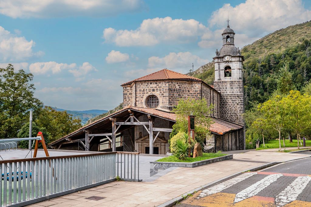 Vista exterior de Casa o xalet en venda en Beizama