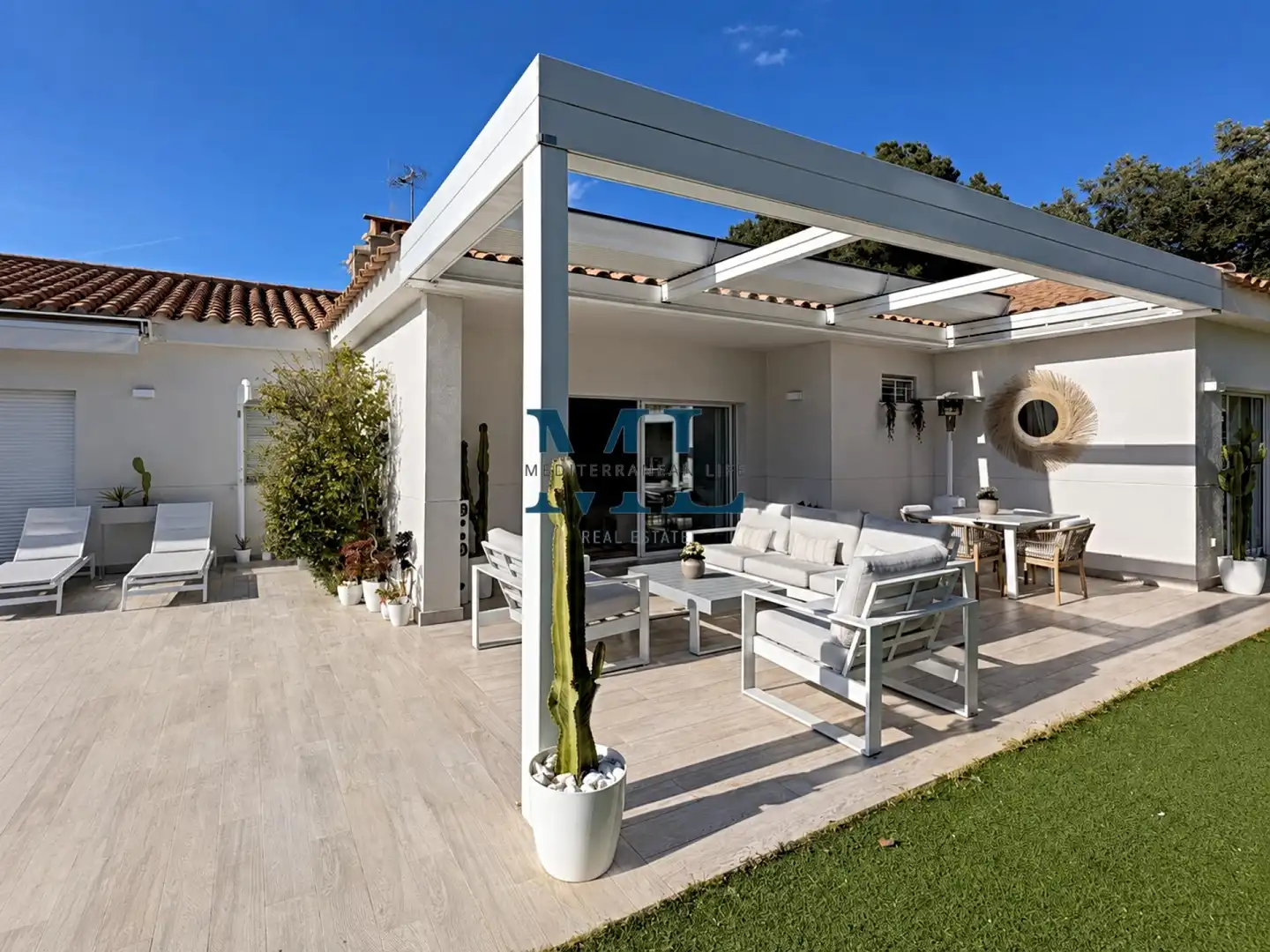 Terrace of Houses for sale in Sant Pere de Ribes  with Heating and Swimming Pool
