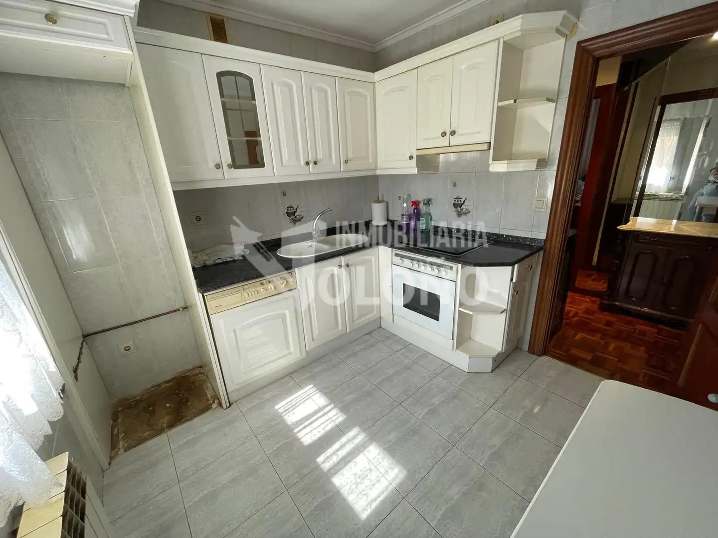 Cocina de Piso en venta en Casalarreina con Calefacción, Parquet y Terraza