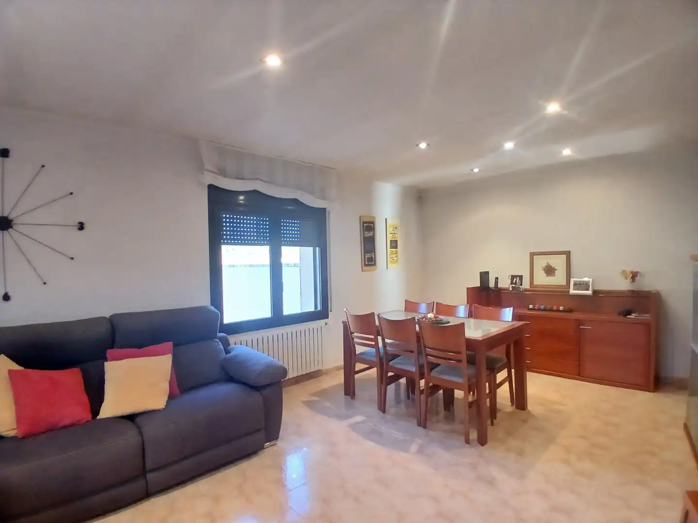 Sala de estar de Finca rústica en venta en Sant Gregori con Calefacción y Terraza