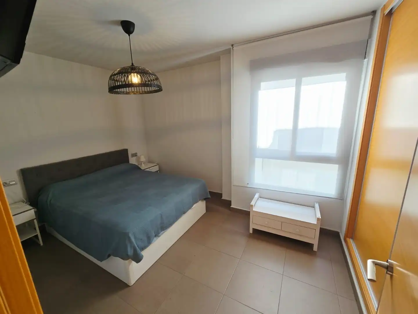Bedroom of Apartments for sale in Benidorm  with Air Conditioner, Terrace and Furnished