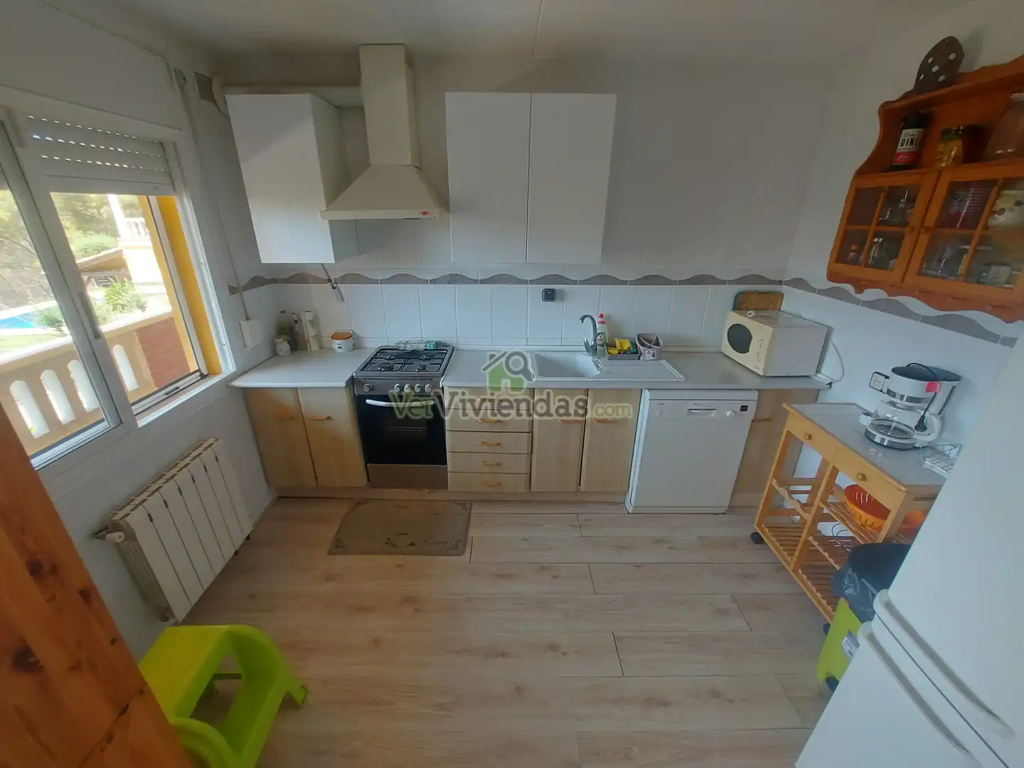 Cuina de Casa o xalet en venda en Olivella amb Calefacció, Jardí privat i Parquet