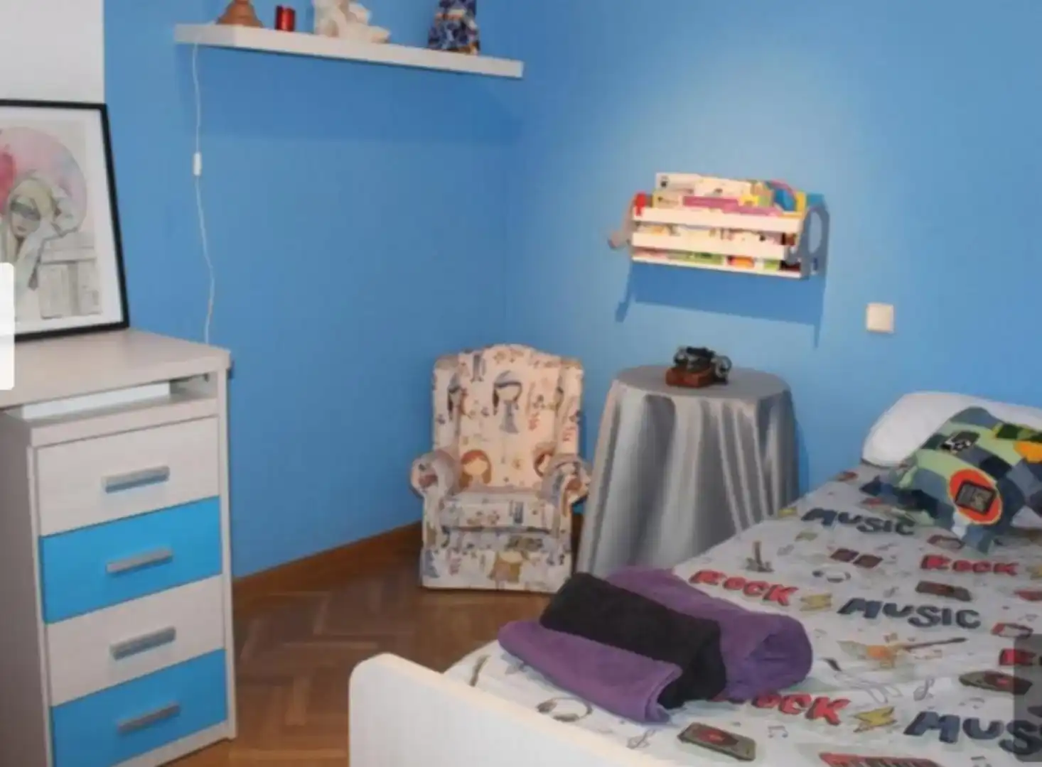 Dormitori de Dúplex en venda en San Cristóbal de Segovia amb Jardí privat, Parquet i Traster