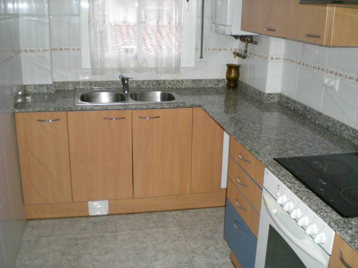 Kitchen of Flat for sale in Sant Joan de Vilatorrada  with Air Conditioner, Heating and Balcony