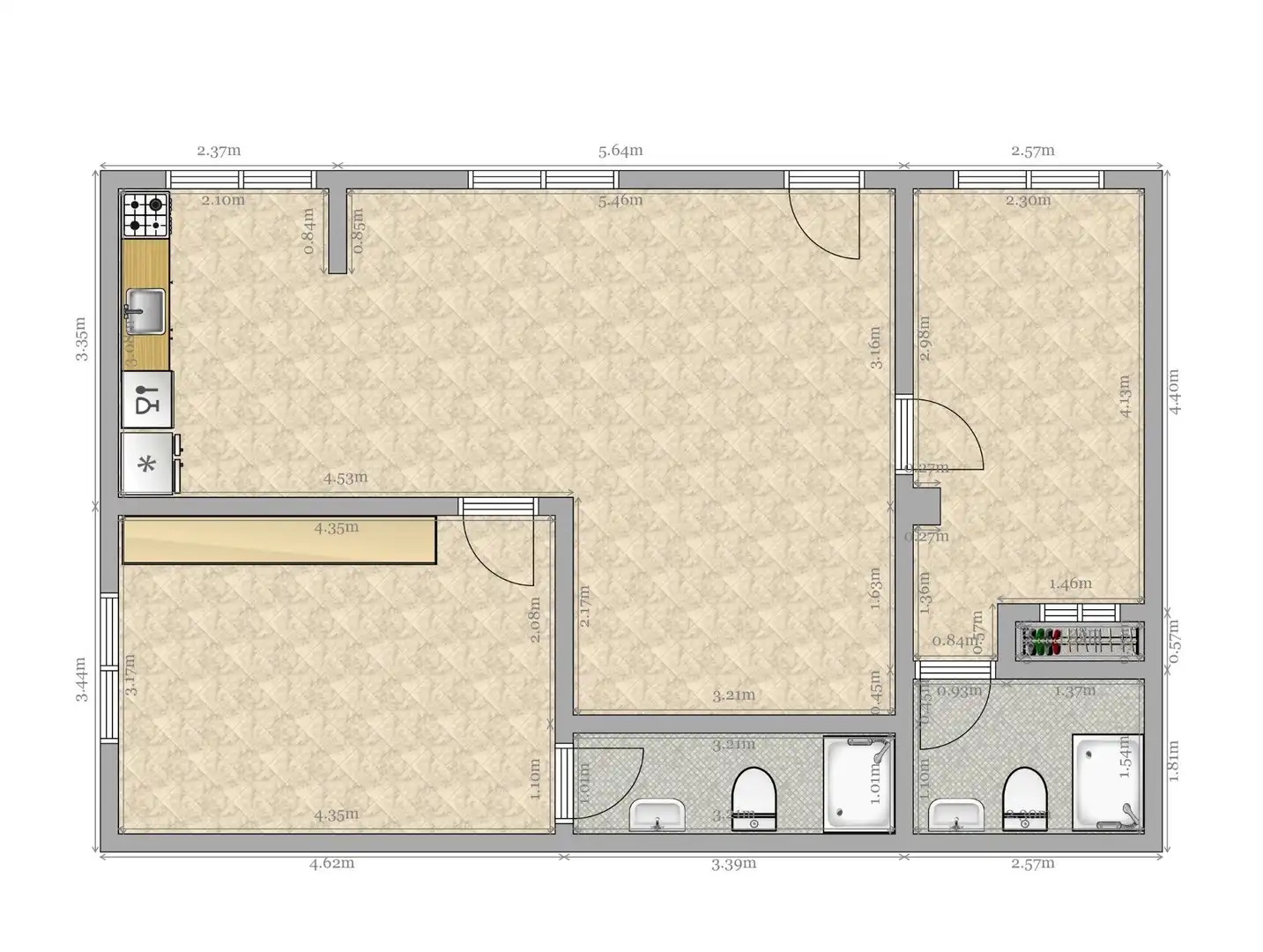 Planta baja en venta en Sevilla con Aire acondicionado, Calefacción y Parquet