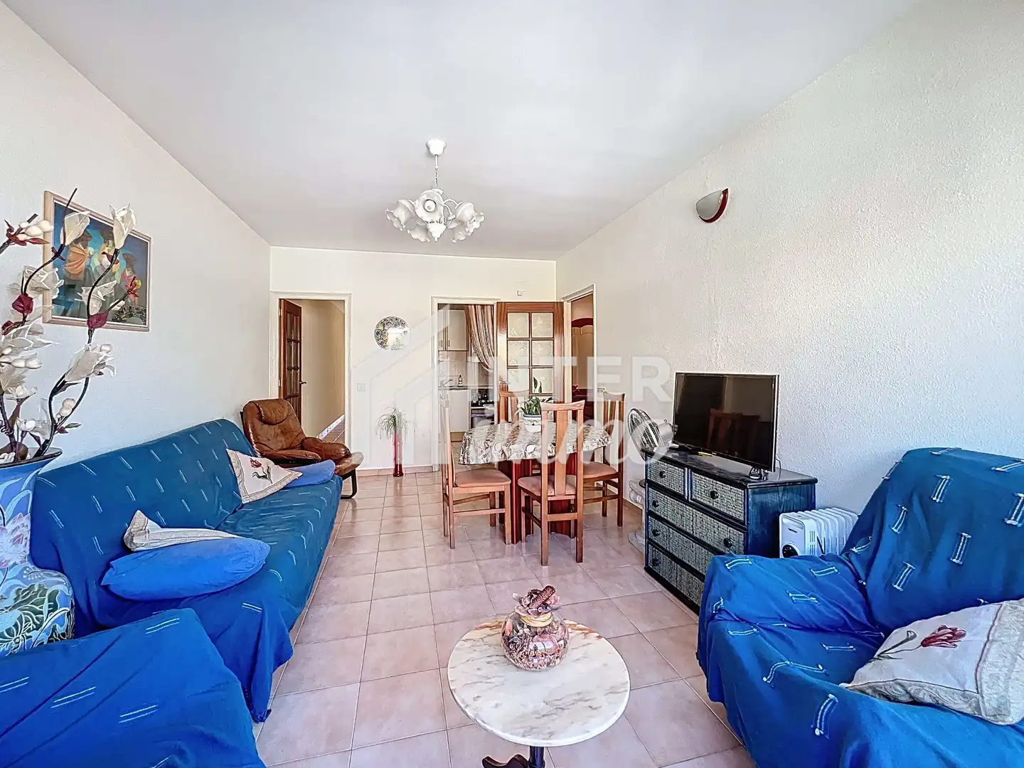 Sala d'estar de Apartament en venda en Centre