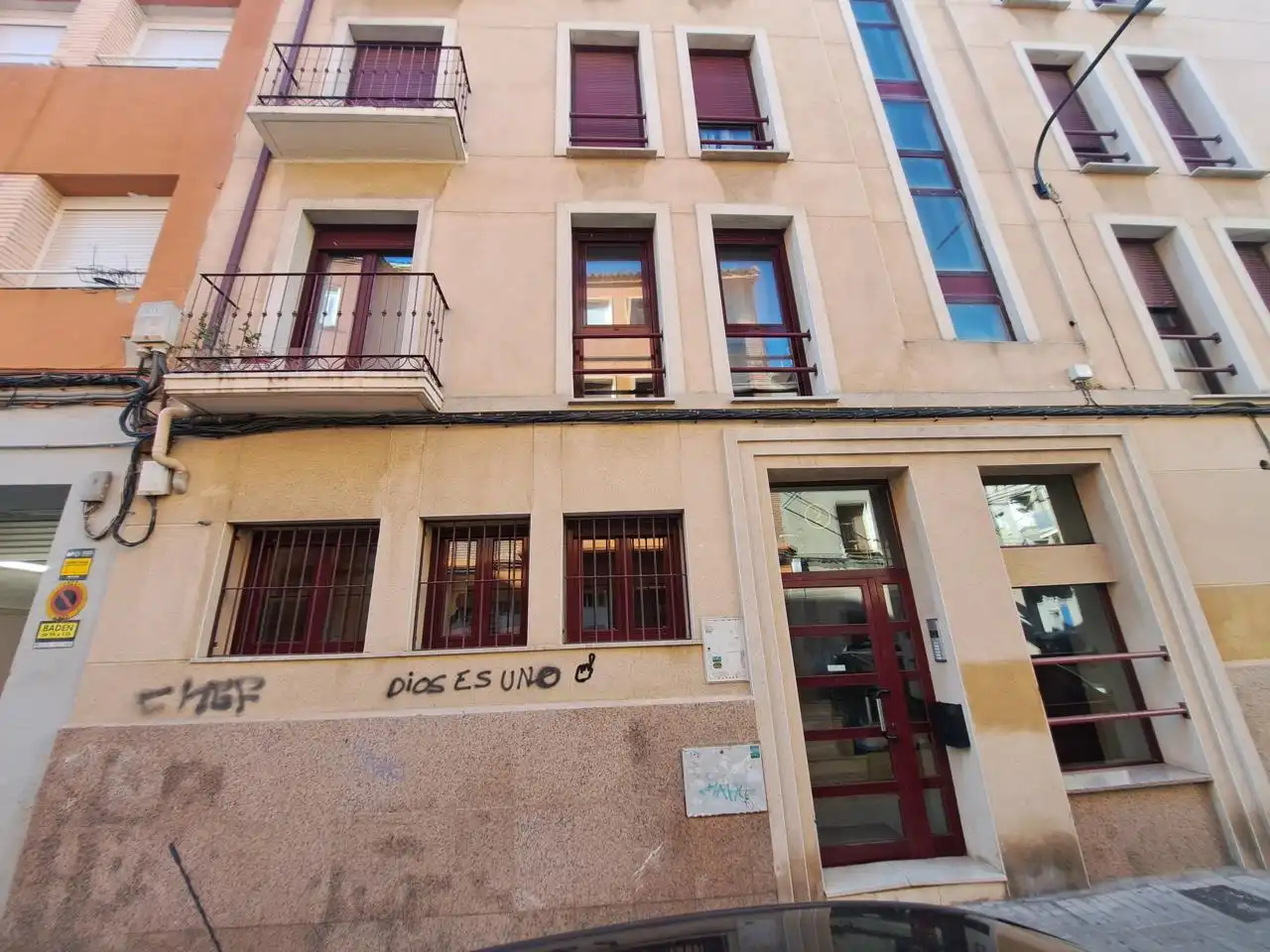 Vista exterior de Apartamento de alquiler en Zaragoza con Aire acondicionado, Calefacción y Parquet