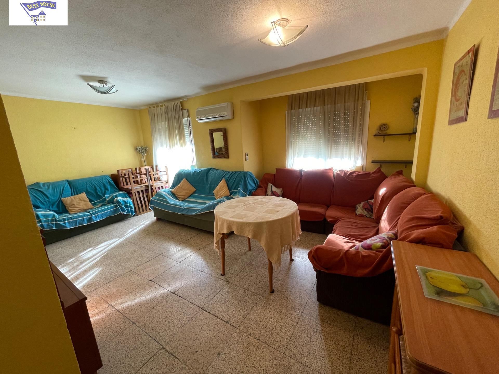 Living room of Flat for sale in  Albacete Capital  with Balcony