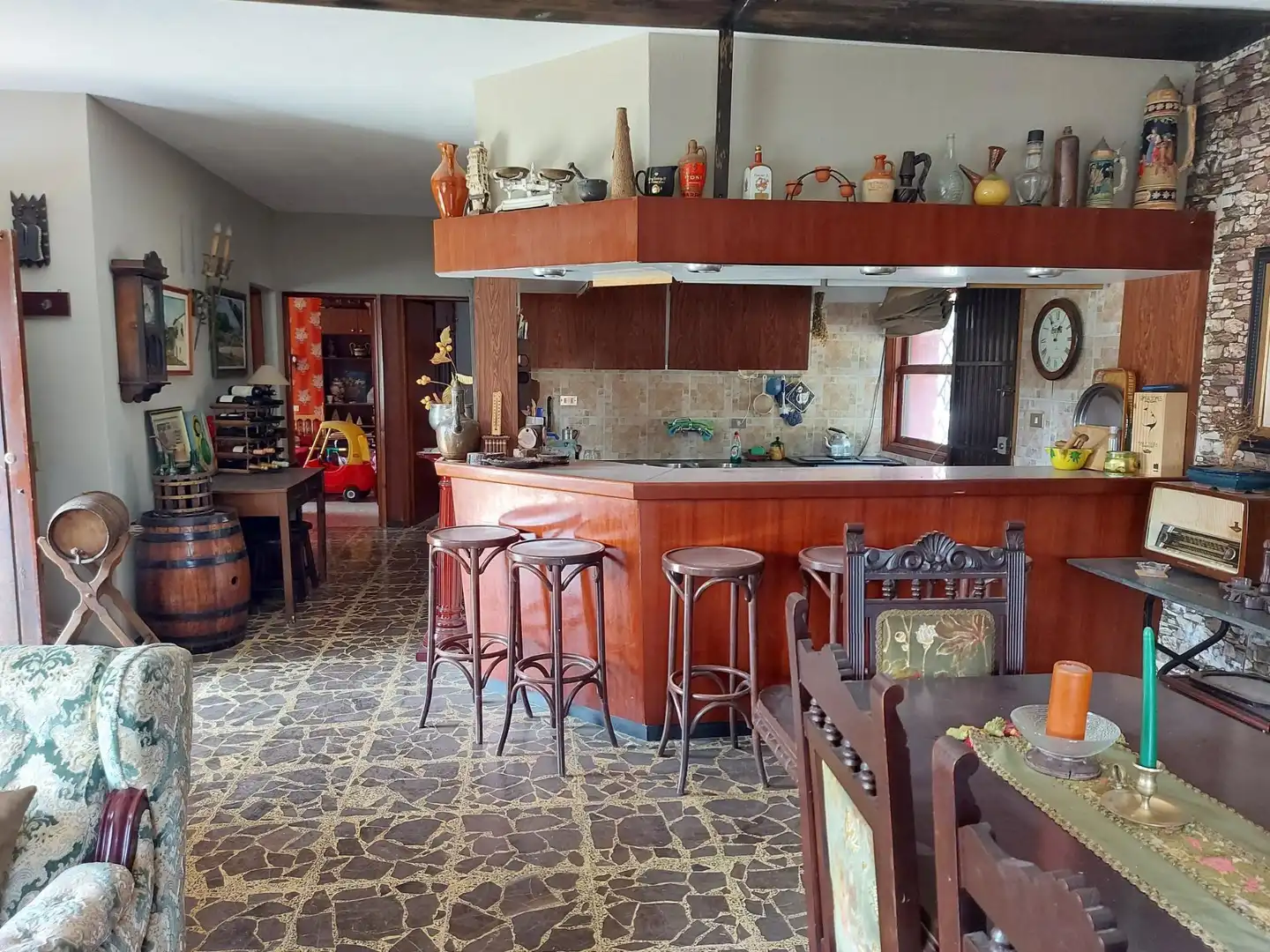 Cocina de Finca rústica en venta en El Sauzal con Calefacción, Jardín privado y Terraza