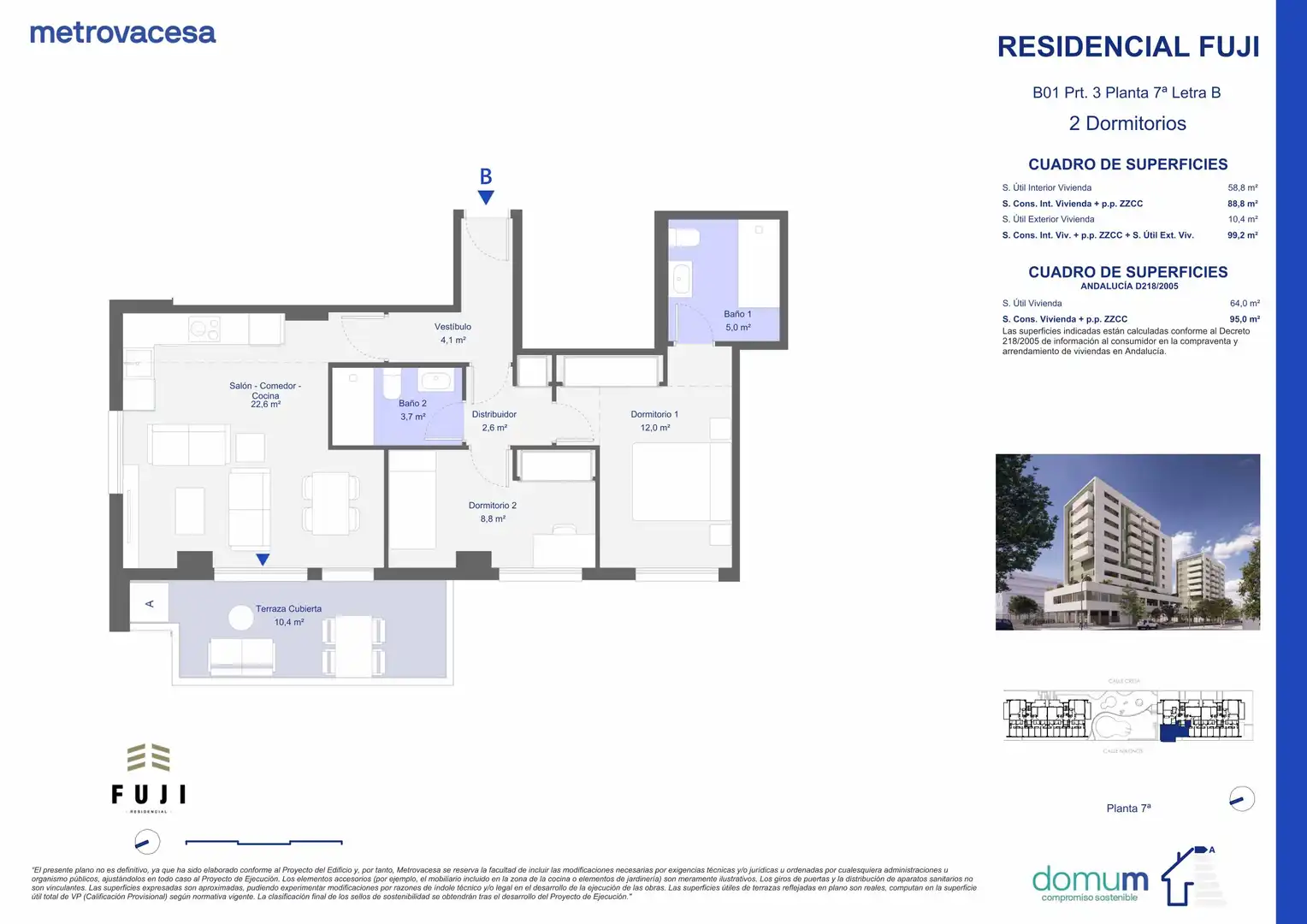 Flat for sale in Sevilla  with Air Conditioner, Heating and Terrace