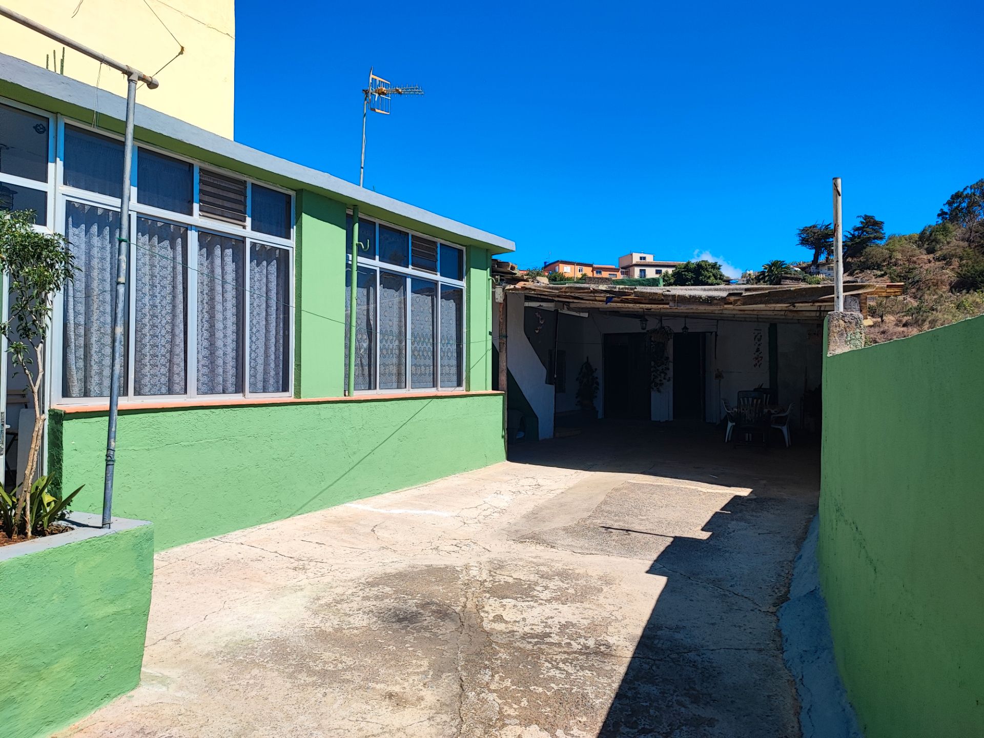 Vista exterior de Finca rústica en venta en El Rosario con Jardín privado, Terraza y Trastero