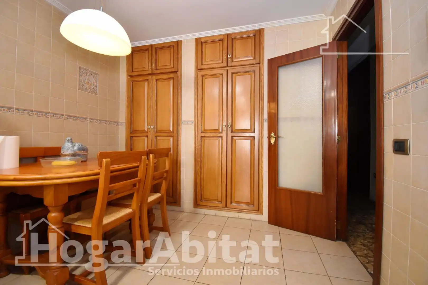 Kitchen of Flat for sale in Vila-real  with Air Conditioner, Heating and Furnished