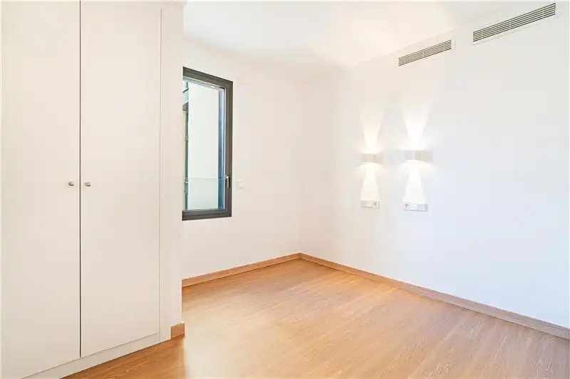 Schlafzimmer von Wohnung zur Miete in  Palma de Mallorca mit Klimaanlage