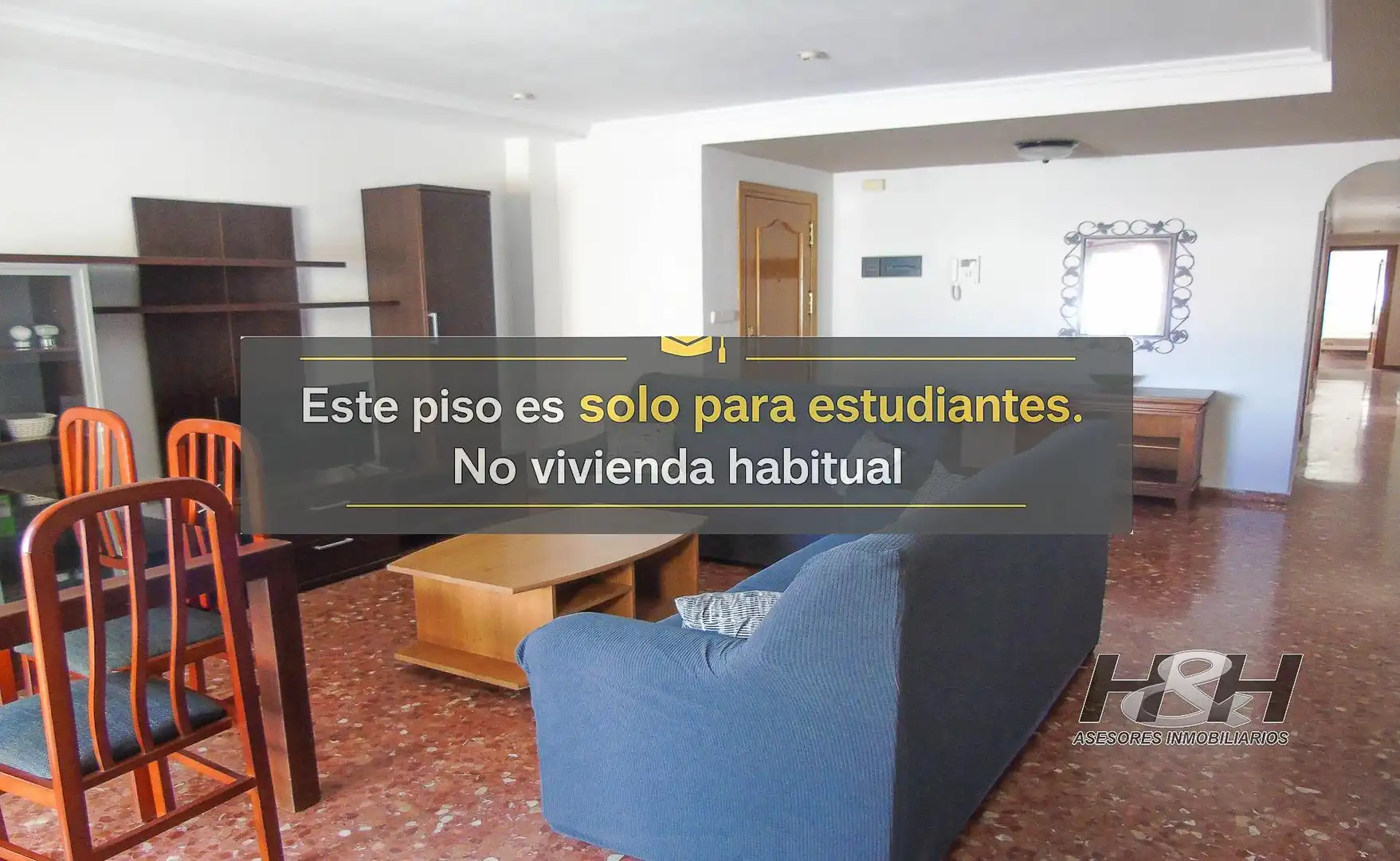 Sala de estar de Piso de alquiler en Burjassot con Terraza