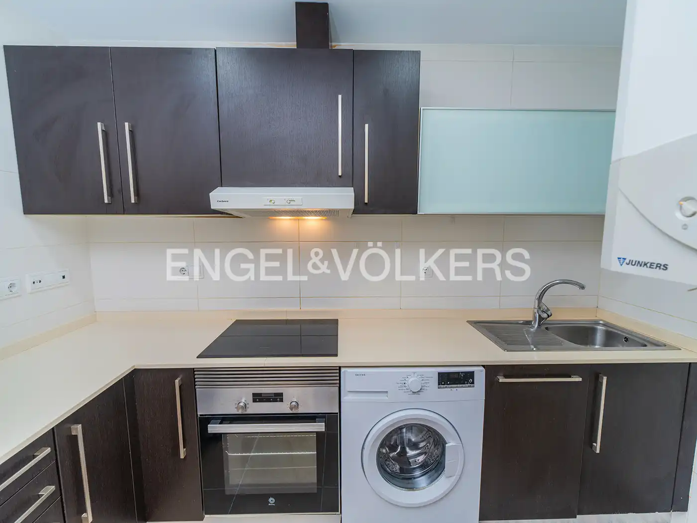 Kitchen of Flat for rent in Alicante / Alacant  with Air Conditioner, Heating and Furnished
