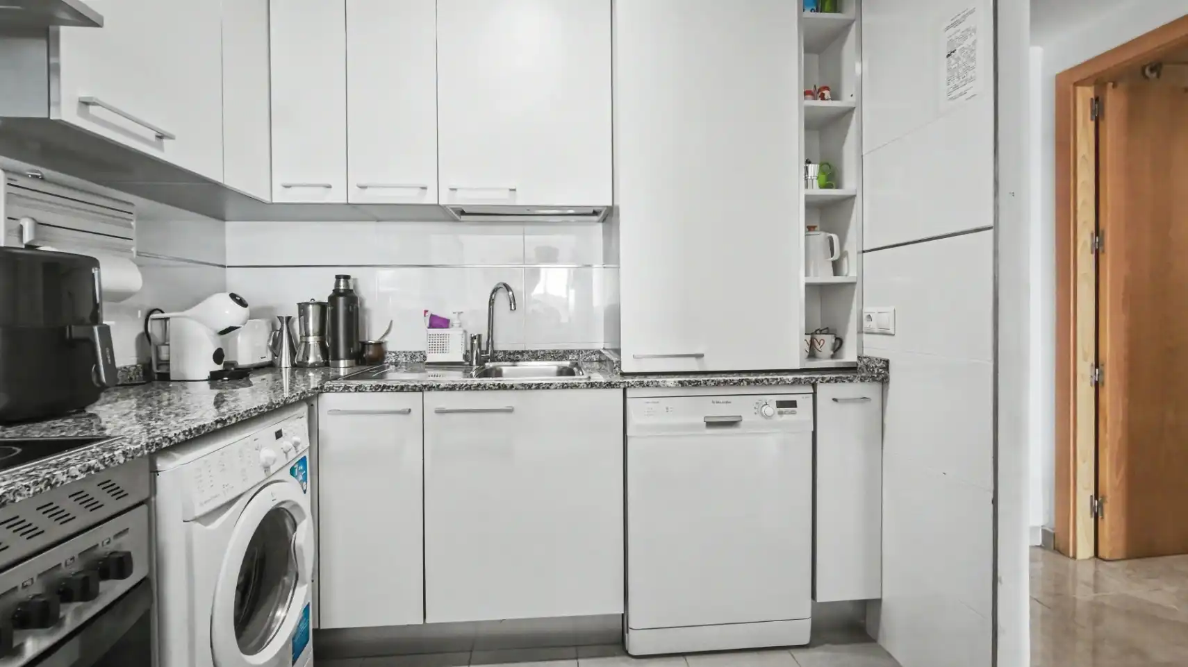 Kitchen of Apartments for sale in Oliva  with Air Conditioner, Heating and Private garden