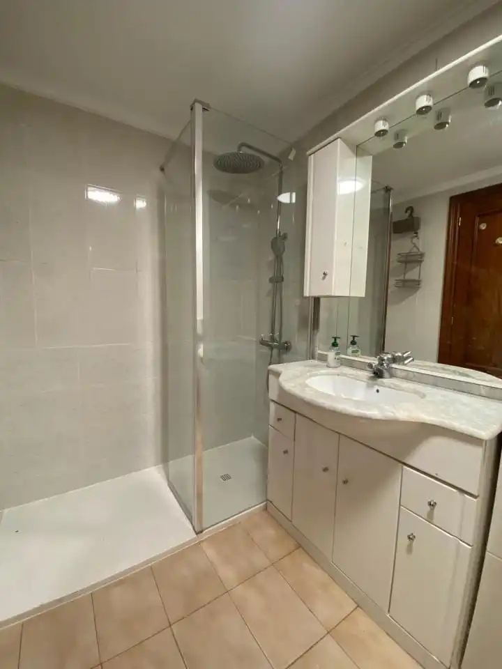 Bany de Apartament de lloguer en León Capital  amb Calefacció i Moblat