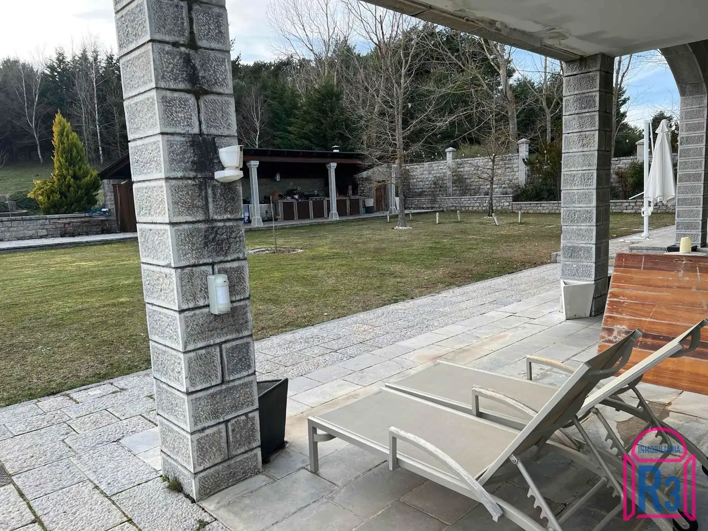Terraza de Casa o chalet en venta en Cuadros con Calefacción, Terraza y Piscina
